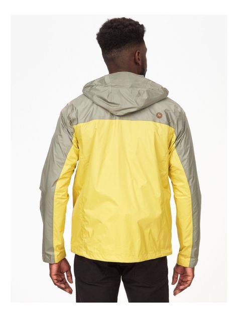 Chaqueta Marmot Hombre Impermeable Precip Eco MA22472 Amarillo-1