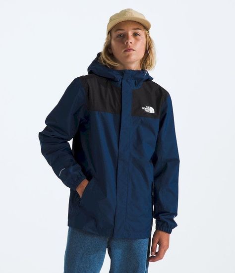 Chaqueta The North Face Niño Impermeable Antora Rain Azul-0