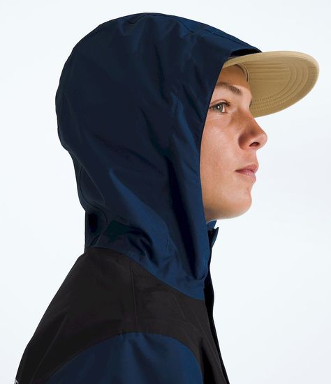 Chaqueta The North Face Niño Impermeable Antora Rain Azul-2