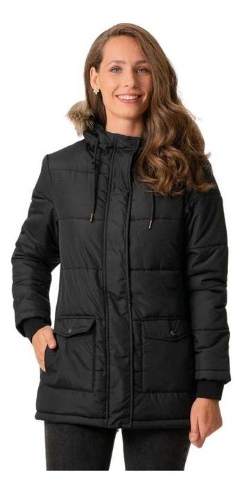 Chaqueta Kivül Mujer Gizella Reciclada KV001 Negro-0