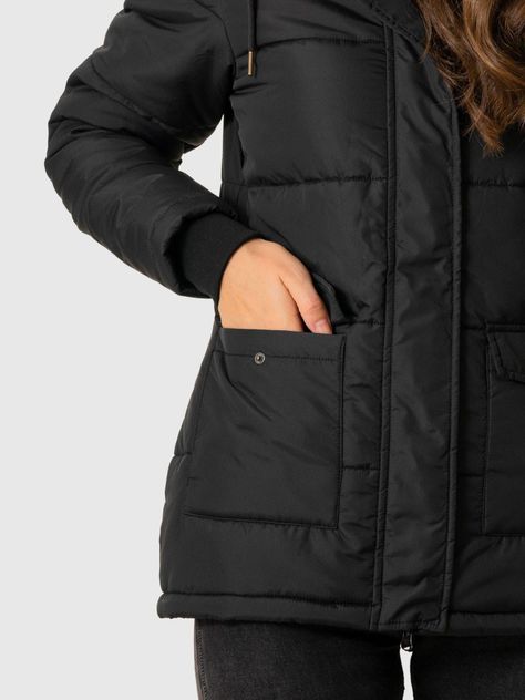 Chaqueta Kivül Mujer Gizella Reciclada KV001 Negro-4