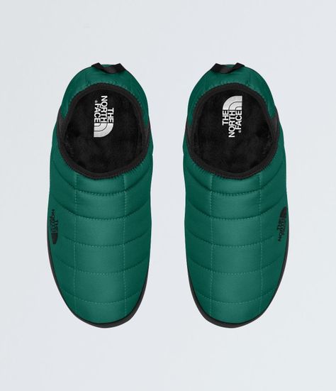 Pantufla Thermoball Traction Mule V Hombre Verde-2