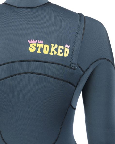 Traje de Surf Stoked Mujer G4 543 Gris-3