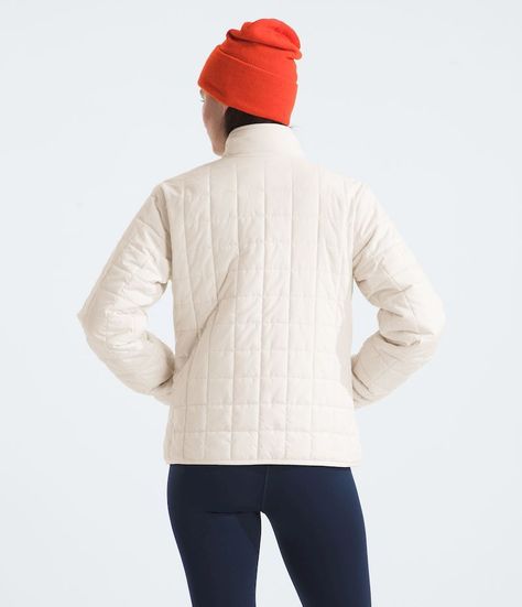 Chaqueta The North Face Mujer Insulada Junction Beige-1