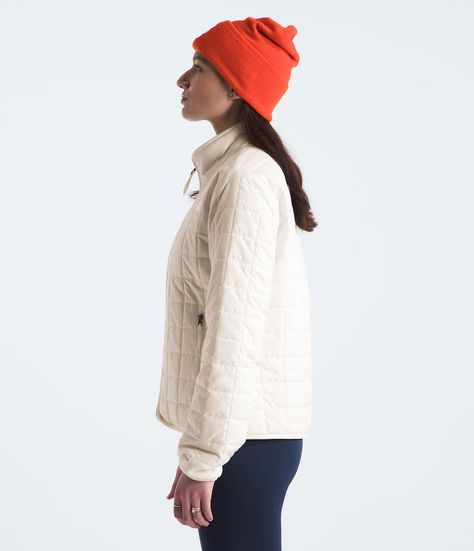 Chaqueta The North Face Mujer Insulada Junction Beige-2