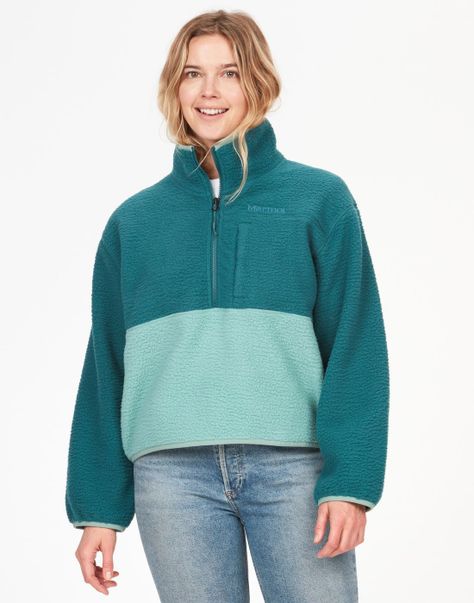 Polar Marmot Mujer Aros Half-zip Único color-0