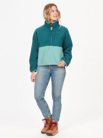 Polar Marmot Mujer Aros Half-zip Único color-5