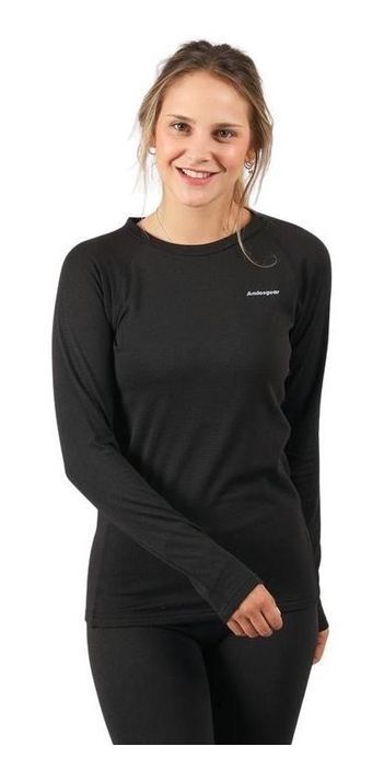 Primera Andesgear Mujer Capa Expedicion Top AG001 Negro-5