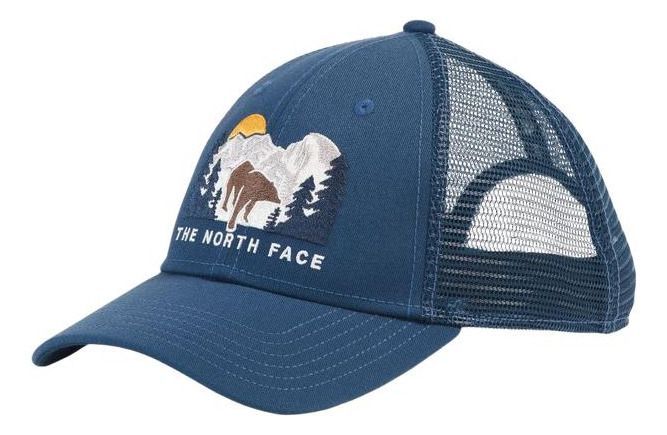 Jockey The North Face Embroidered Mudder Trucker Azul-0