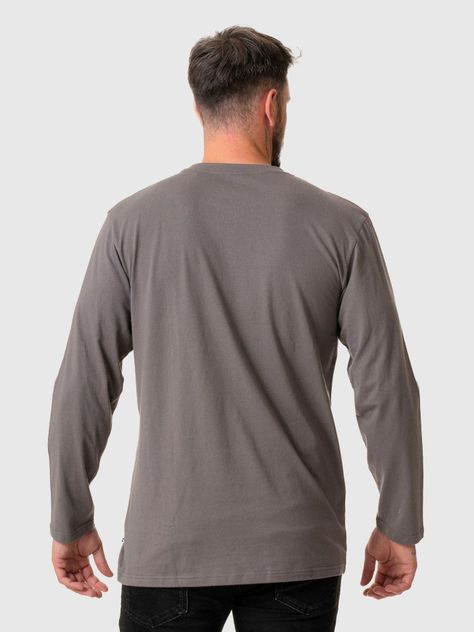 Polera Kivül Hombre Logo Ml KV009 Gris-2