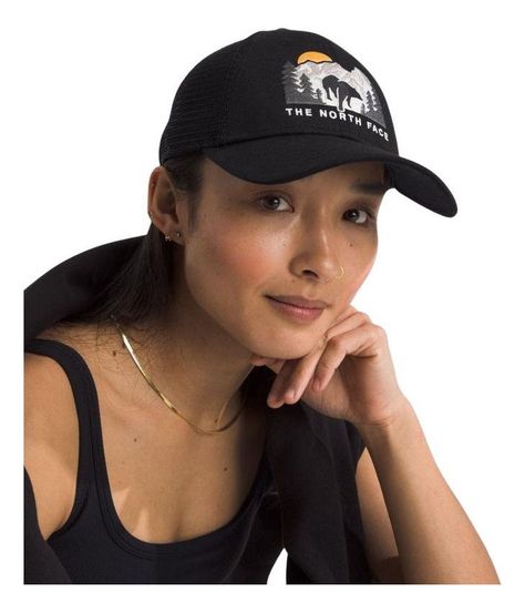 Jockey The North Face Embroidered Mudder Trucker Negro-2