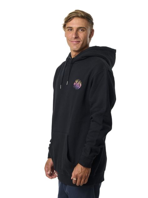 Polerón Stoked Hombre Art Logo Negro-1