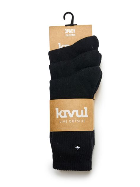 Tripack Kivul Unisex Long Negro-1