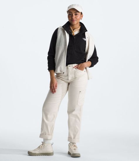 Polar The North Face Mujer Glacier 45689 Snap Negro-1