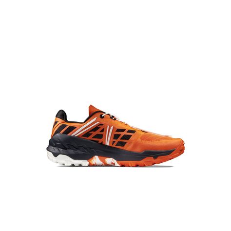 Zapatilla Mujer Mammut Saentis Tr Low Gtx Naranjo-1