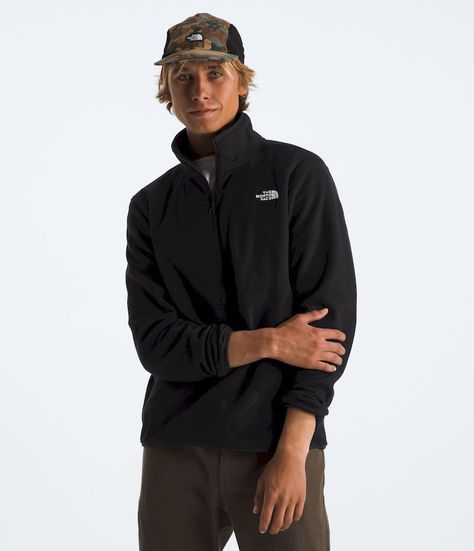Polar The North Face Hombre Glacier 45689 Zip Negro-0