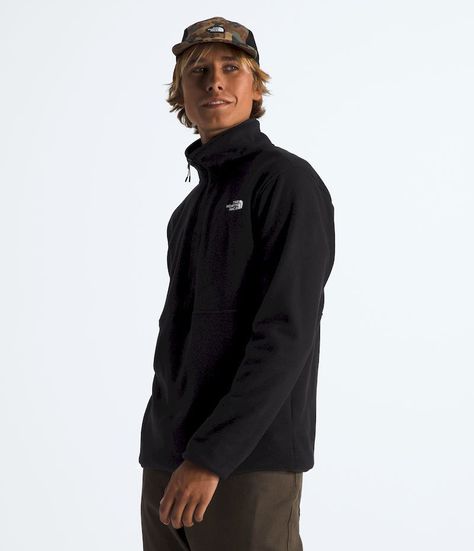 Polar The North Face Hombre Glacier 45689 Zip Negro-2