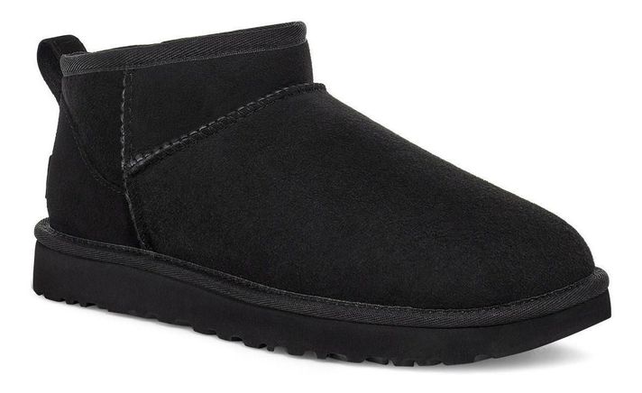 Bota UGG Mujer Classic Ultra Mini Negro-1
