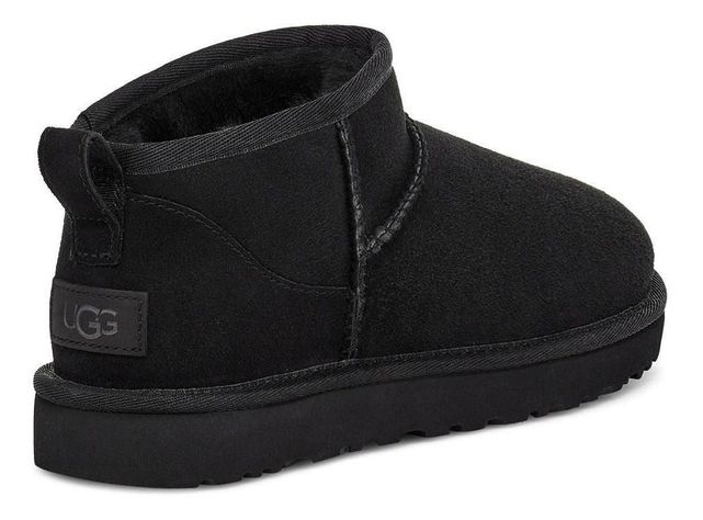 Bota UGG Mujer Classic Ultra Mini Negro-3