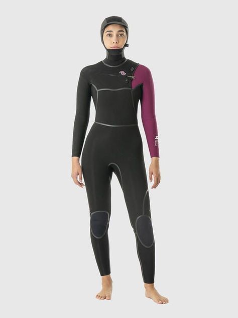 Traje Stoked Mujer De Agua G6 37716 Hood Negro-0