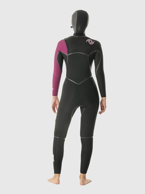 Traje Stoked Mujer De Agua G6 37716 Hood Negro-2