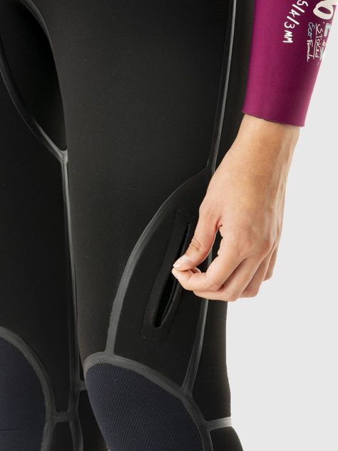 Traje Stoked Mujer De Agua G6 37716 Hood Negro-3