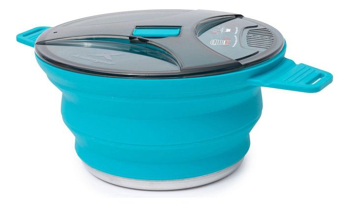 Olla Andesgear Unisex Plegable De Silicona 2,5l Turquesa Turquesa-1