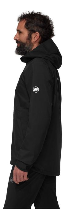 Chaqueta Mammut Hombre Alto Hs Hooded Negro-1