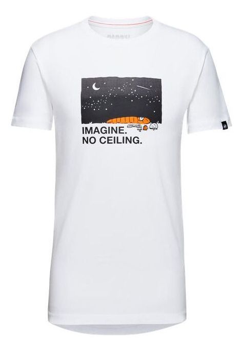 Polera Mammut Hombre Massone T-shirt Blanco-3