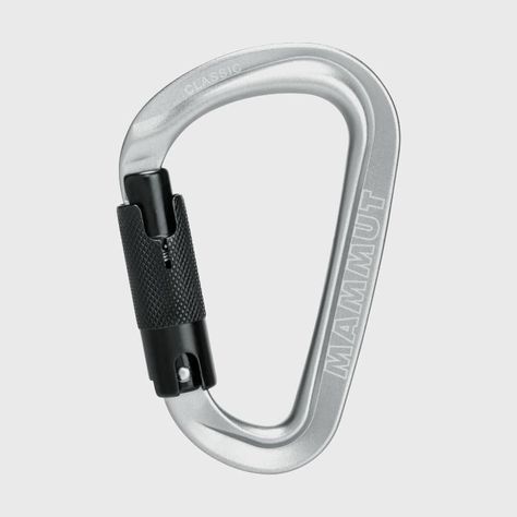 Mosquetón Mammut Unisex Classic Hms Twistlock Gris-0