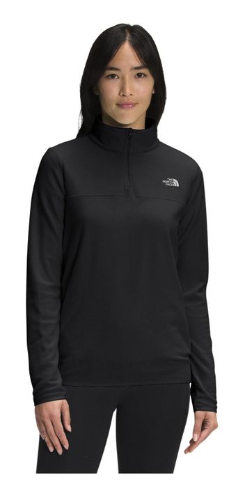 Polar Mujer The North Face  Tka Glacier ¼ Zip  Negro-0
