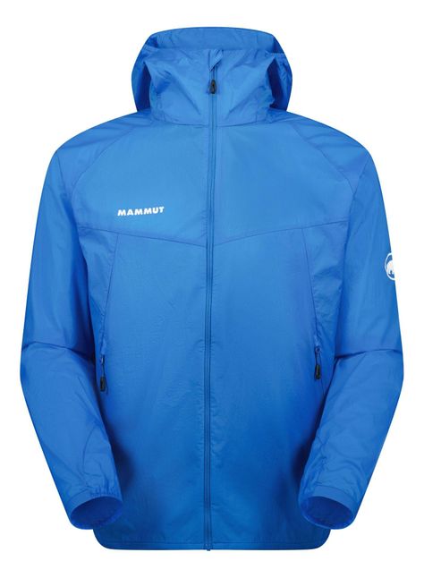 Chaqueta Mammut Hombre Cortaviento Convey Wb Hooded Turquesa Turquesa-3