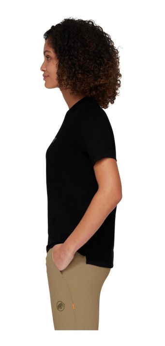 Polera Mujer Mammut Core T-Shirt Logo Negro-3