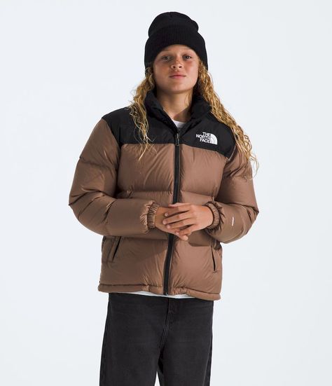 Chaqueta The North Face Niño Teen 1996 Retro Nuptse Café-1