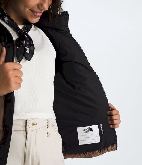 Chaqueta The North Face Niño Teen 1996 Retro Nuptse Café-4