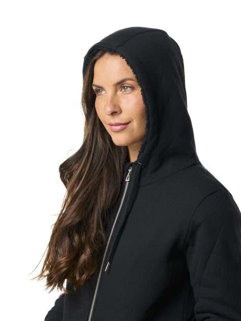 Polerón Kivul Mujer Keta Reciclado Negro-3