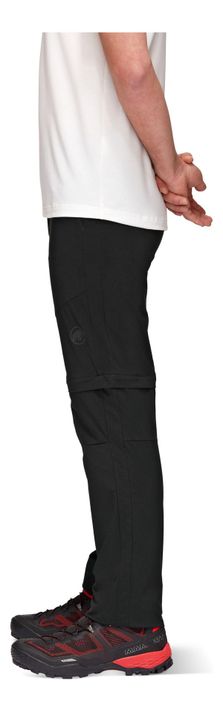 Pantalón Mammut Hombre Hiking Zip Off MM0001 Negro-2