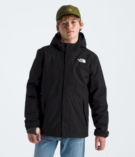 Chaqueta The North Face Niño Impermeable Warm Antora Rain Negro-0