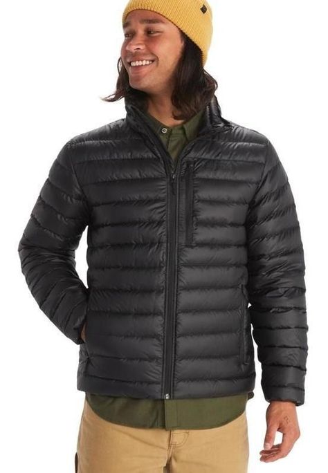 Chaqueta Marmot Hombre Highlander Down Negro-0