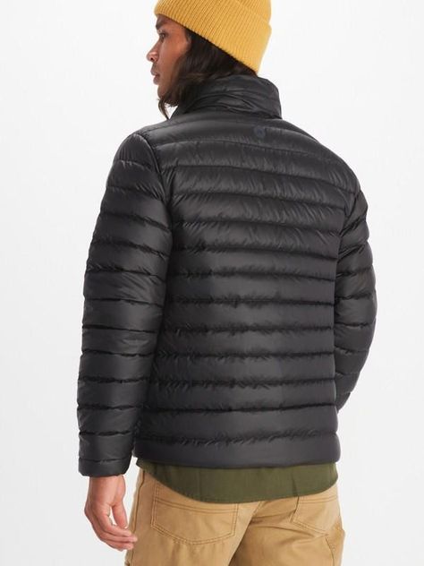 Chaqueta Marmot Hombre Highlander Down Negro-1