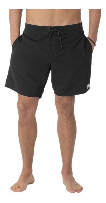 Traje Stoked Hombre De Baño Boardshort Lobo Negro-0
