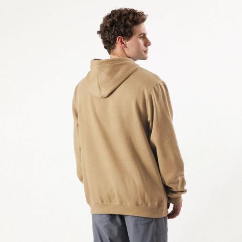 Polerón Marmot Hombre Chest Logo Hoody Beige-1