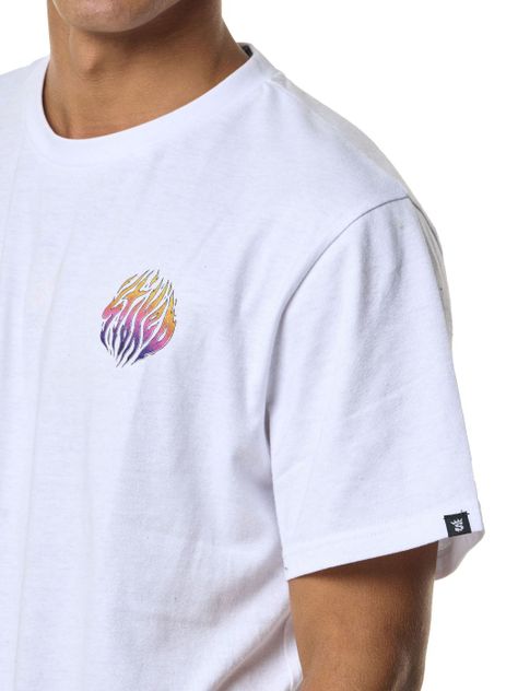 Polera Stoked Hombre Arte Blanco-3