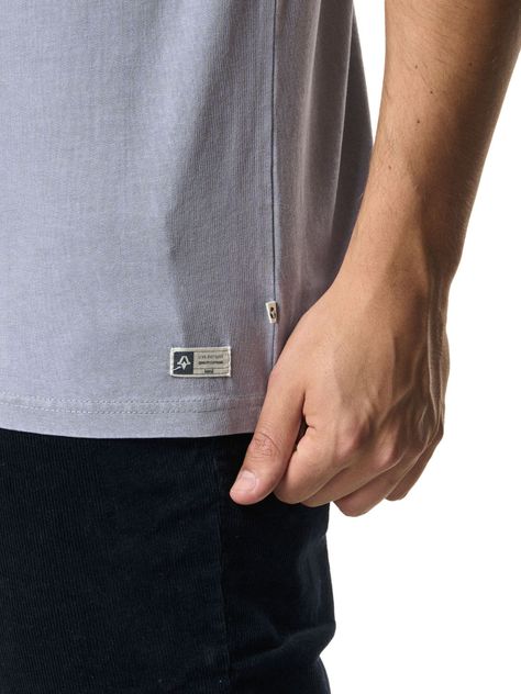 Polera Kivul Hombre Essential 2 Gris-3
