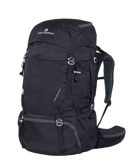 Mochila Trekking Unisex Ferrino Appalachian 60L Negro-0