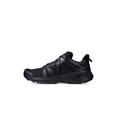 Zapatilla Mujer Mammut Saentis Tr Low Gtx Negro-0