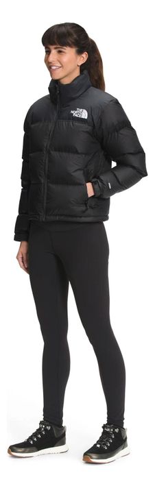 Chaqueta The North Face Mujer 1996 Retro Nuptse Negro-4