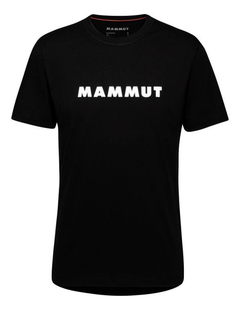 Polera Mammut Hombre Core T-shirt Logo MM0001 Negro-1