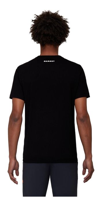 Polera Mammut Hombre Core T-shirt Logo MM0001 Negro-2