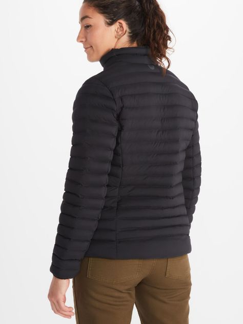 Chaqueta Marmot Mujer Insulada Echo Featherless Negro-1